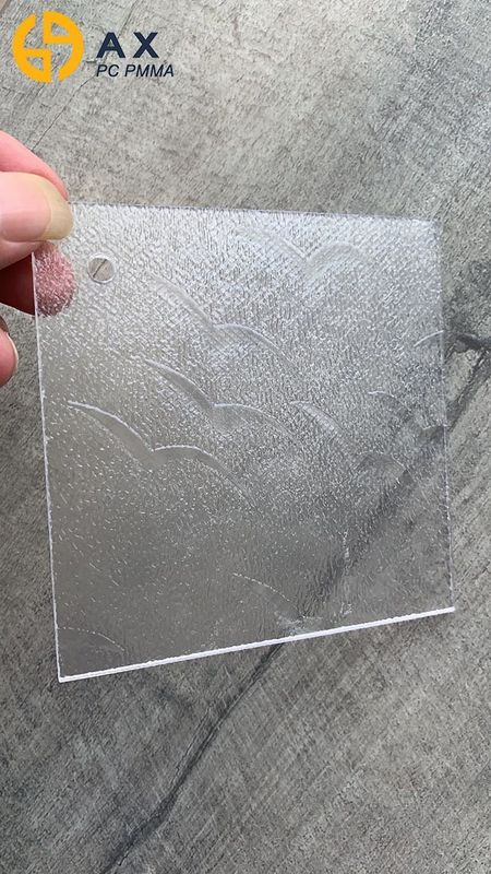 Skylight Embossed 1.5mm Polycarbonate Solid Sheet
